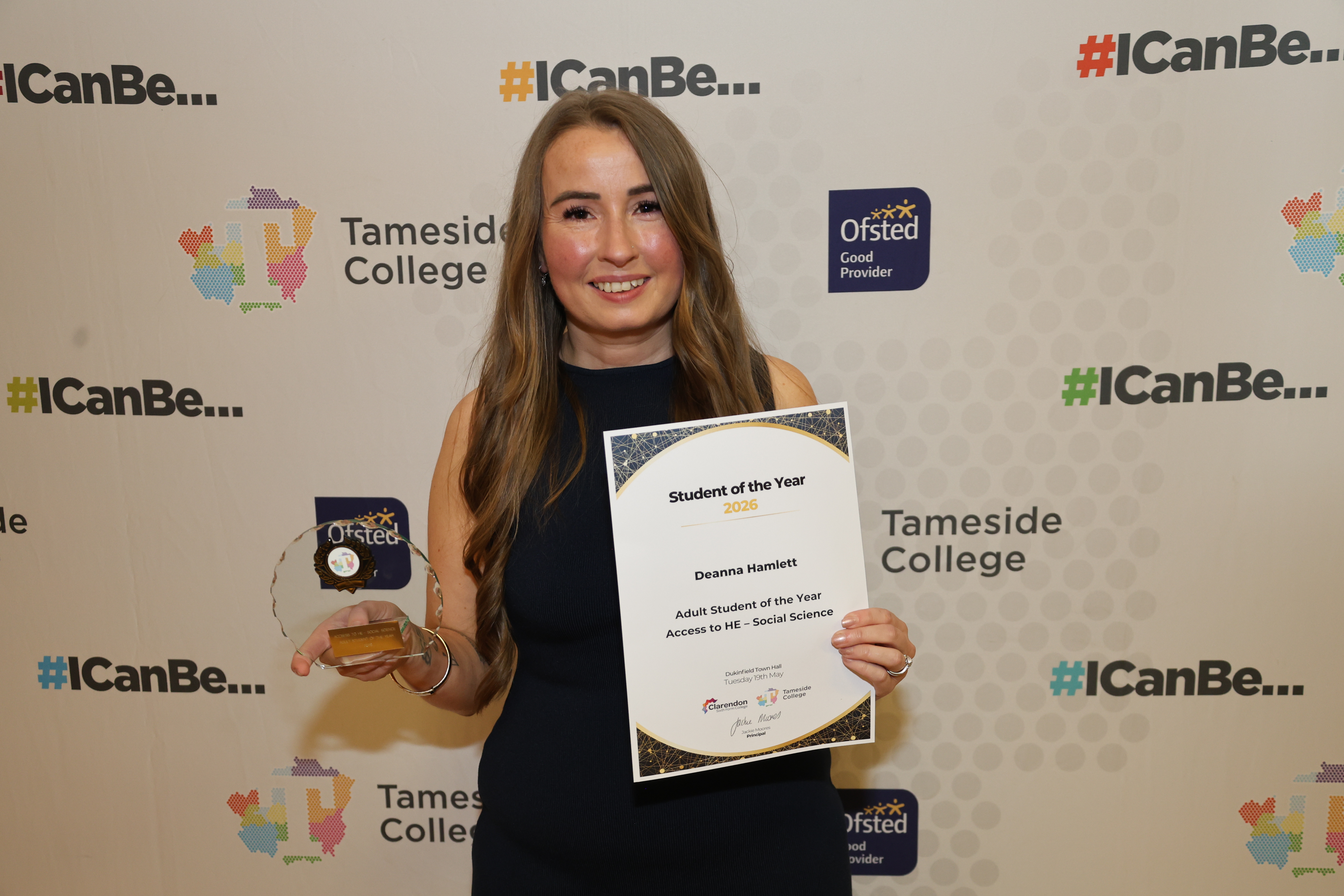Deanna Hamlett - 2026 Student of the Year (Social Sciences)