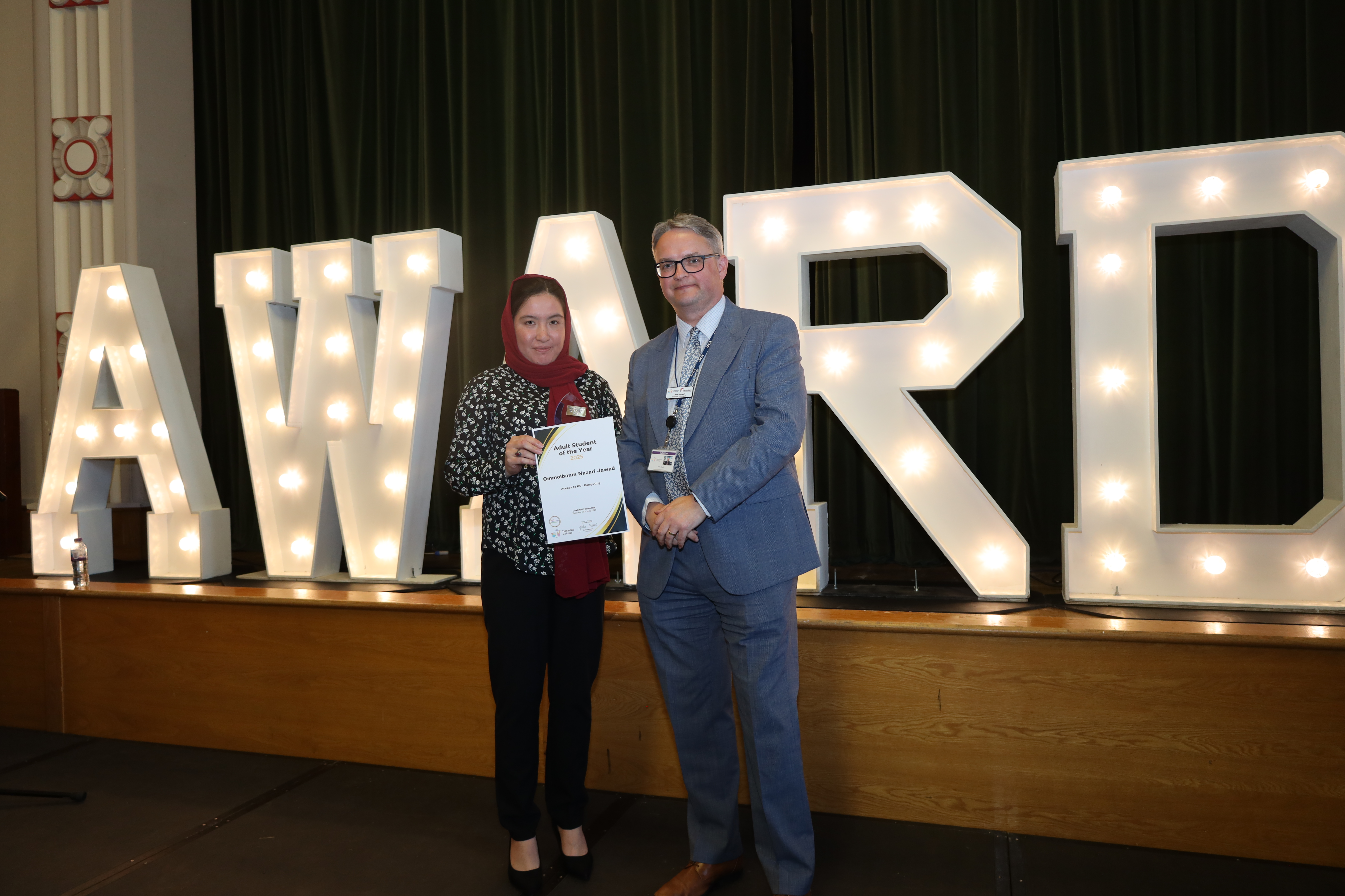 Ommolbanin Nazari-Jawad - 2025 Student of the Year (Comp.)